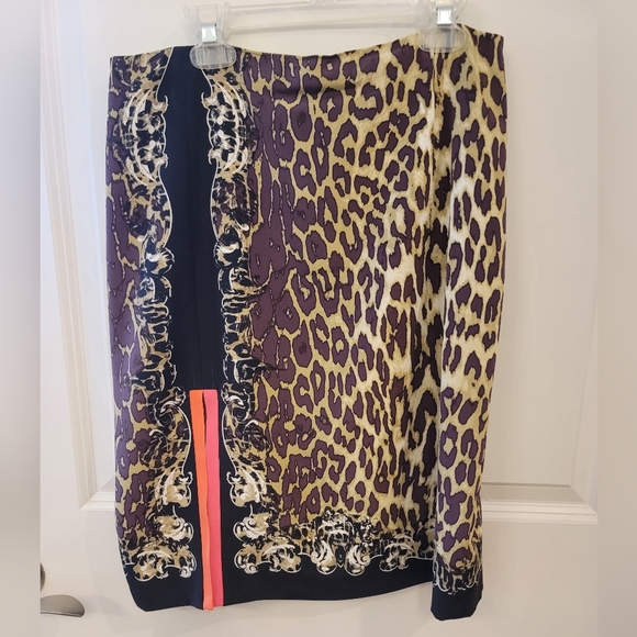 Elie Tahari Silk Skirt - 10 - Picture 2 of 8